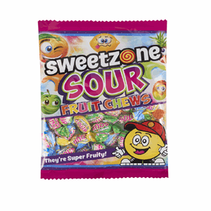 Sweetzone Sour Fruit Chews 180g Image