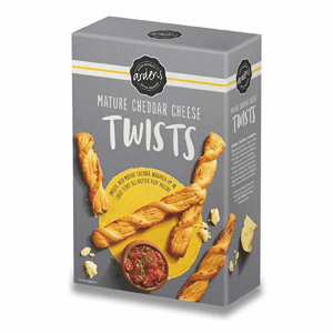 Arden's Cheddar Cheese Twists 125g Image