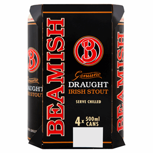 Beamish Genuine Draught Irish Stout 4x500ml Image