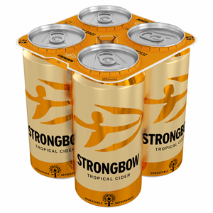 Strongbow Tropical Cider Can 4x440ml Image