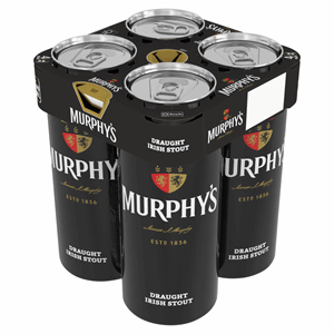 Murphy's Draught Irish Stout 4% ABV4 4x440ml Image