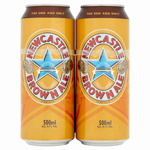 Newcastle Brown Ale 4 x 500ml Cans Image