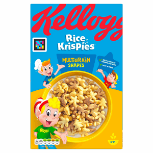 Kelloggs Rice Krispies Multigrain Shapes 350g Image