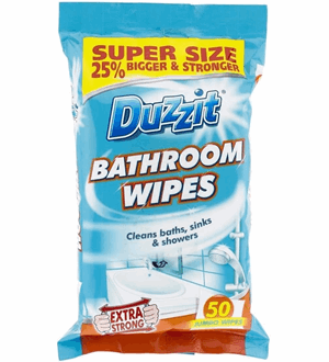 Duzzit Bathroom Wipes 50s Image