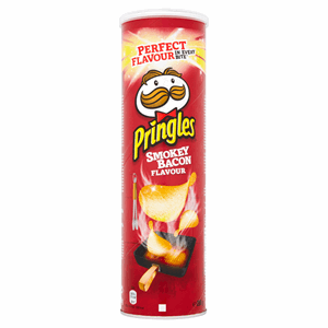 Pringles Smoky Bacon Flavour 200g Image