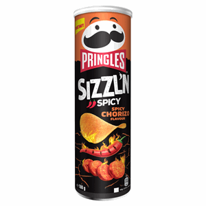 Pringles Sizzl' n Spicy Chorizo 180g Image
