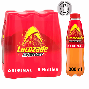 Lucozade Original 6x380ml Image