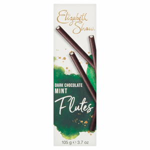Elizabeth Shaw Dark Chocolate Mint Flutes 105g Image