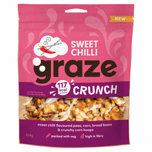 Graze Sweet Chilli Crunch 104g Image