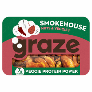 Graze Smokehouse Protein Nuts & Veggies 32g Image