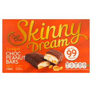 Skinny Dream Indulgent Choc Peanut Bars 5 x 24g Image