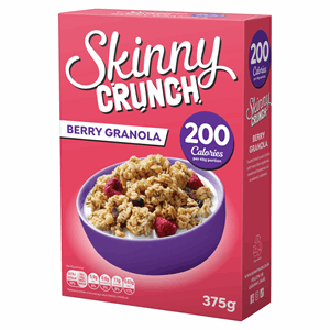 Skinny Crunch Berry Granola 375g Image
