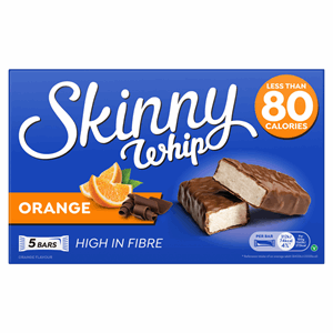 Skinny Whip Orange & Chocolate Flavour Bars 5 x 20g Image