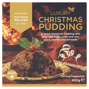 Matthew Walker Luxury Christmas Pudding 400g Image