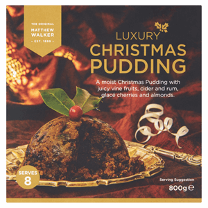Matthew Walker Luxury Christmas Pudding 800g Image