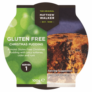 Matthew Walker Gluten Free Christmas Pudding 100g Image