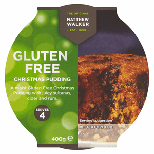 Matthew Walker Gluten Free Christmas Pudding 400g Image