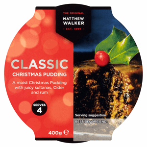 Mathew Walker Classic Christmas Pudding 400g Image