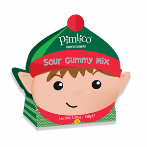 Pimlico Sour Gummy Cheeky Elf Treat Box 150g Image