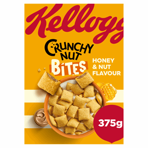 Kelloggs Crunchy Nut Bites Honey & Nut Flavour 375g Image