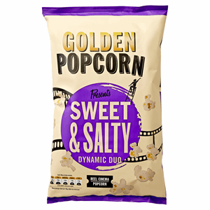 Golden Popcorn Presents Sweet & Salty Dynamic Duo Reel Cinema Popcorn 70g Image