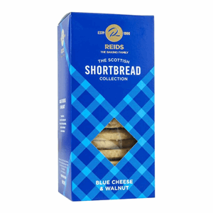 Reids Blue Cheese & Walnut Savoury Shortbread Biscuits 150g Image