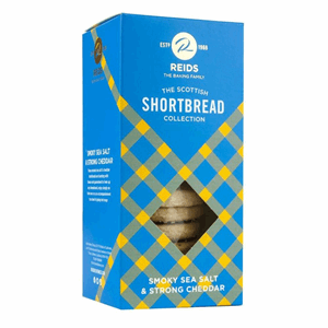 Reids Smokey Sea Salt & Strong Cheddar Savoury Shortbread Biscuits 150g Image