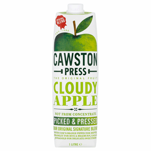 Cawston Press The Original Fruit Cloudy Apple 1 Litre Image