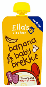 Ella's Kitchen Banana Baby Brekkie 6+ Months (100 g) Image