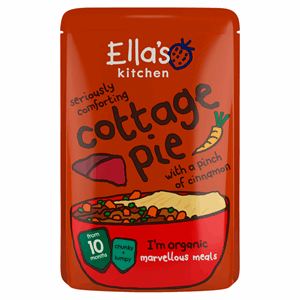 Ella's Kitchen Organic Cottage Pie Baby Pouch 10+ Months 190g Image