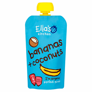 Ellas Banana And Coconut 4+months 120g Image