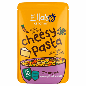 Ellas Cheesy Pasta 10+months 190g Image