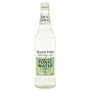 Fever-Tree Refreshingly Light Elderflower Tonic Water 500ml Image