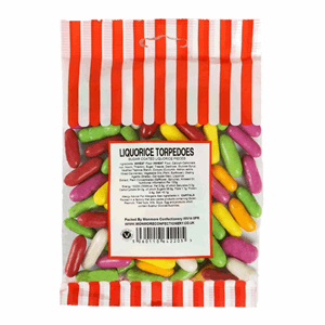 Monmore Liquorice Torpedos 115g Image