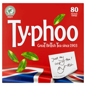 Typhoo 80 Foil Fresh Teabags 232g Image