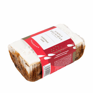 Simply Delicious Cake Company Rich Traditional Iced Christmas Loaf Cake with Whisky 550g Image