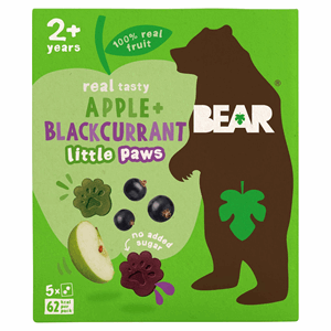 Bear Paws Apple & Blackcurrent 5x20g Image