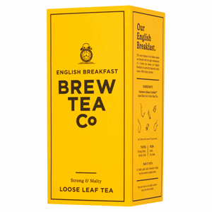 Brew Tea Co English Breakfast Loose Leaf Tea 113g Image