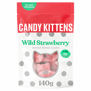 Candy Kittens Wild Strawberry 140g Image