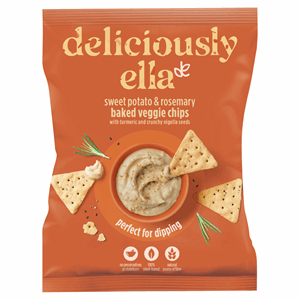 Delicious Ella Sweet Potato & Rosemary Veggie Chips 100g Image