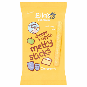 Ella's Kitchen Organic Cheese and Apple Melty Sticks 7+ Months 16g Image