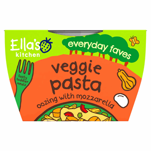 Ellas Cheesy Veg Pasta 12+months 200g Image