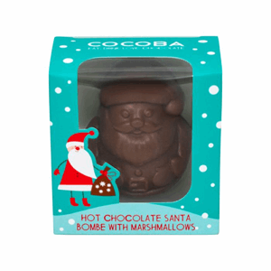 Cocoba Santa Hot Chocolate Bombe 50g Image