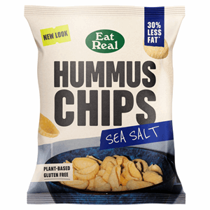 Eat Real Hummus Sea Salt Chips 45g Image