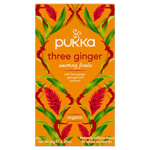 Pukka Organic Tea Three Ginger 20s Image