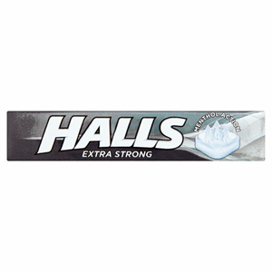 Halls Extra Strong Menthol Action Sweets 33.5g Image