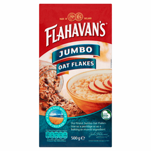 Flahavan's Jumbo Oat Flakes 500g Image
