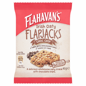Flahavan'S Irish Oaty Flapjacks Choc Chip 40g Image
