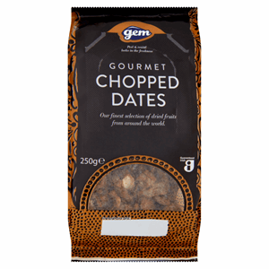 Gem Gourmet Chopped Dates 250g Image