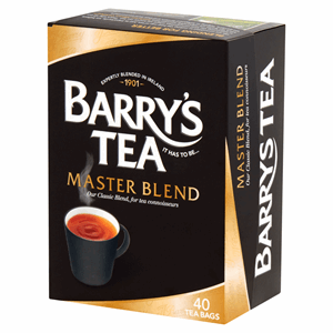 Barry's Tea Master Blend 40 Tea Bags 125g Image